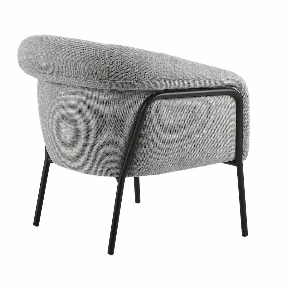 Fotel tapicerowany CLOLVER BREGO szary