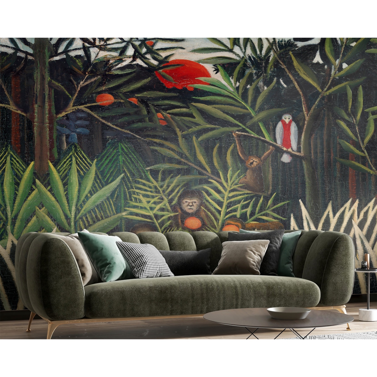 Tapeta Małpi gaj, 416x254cm