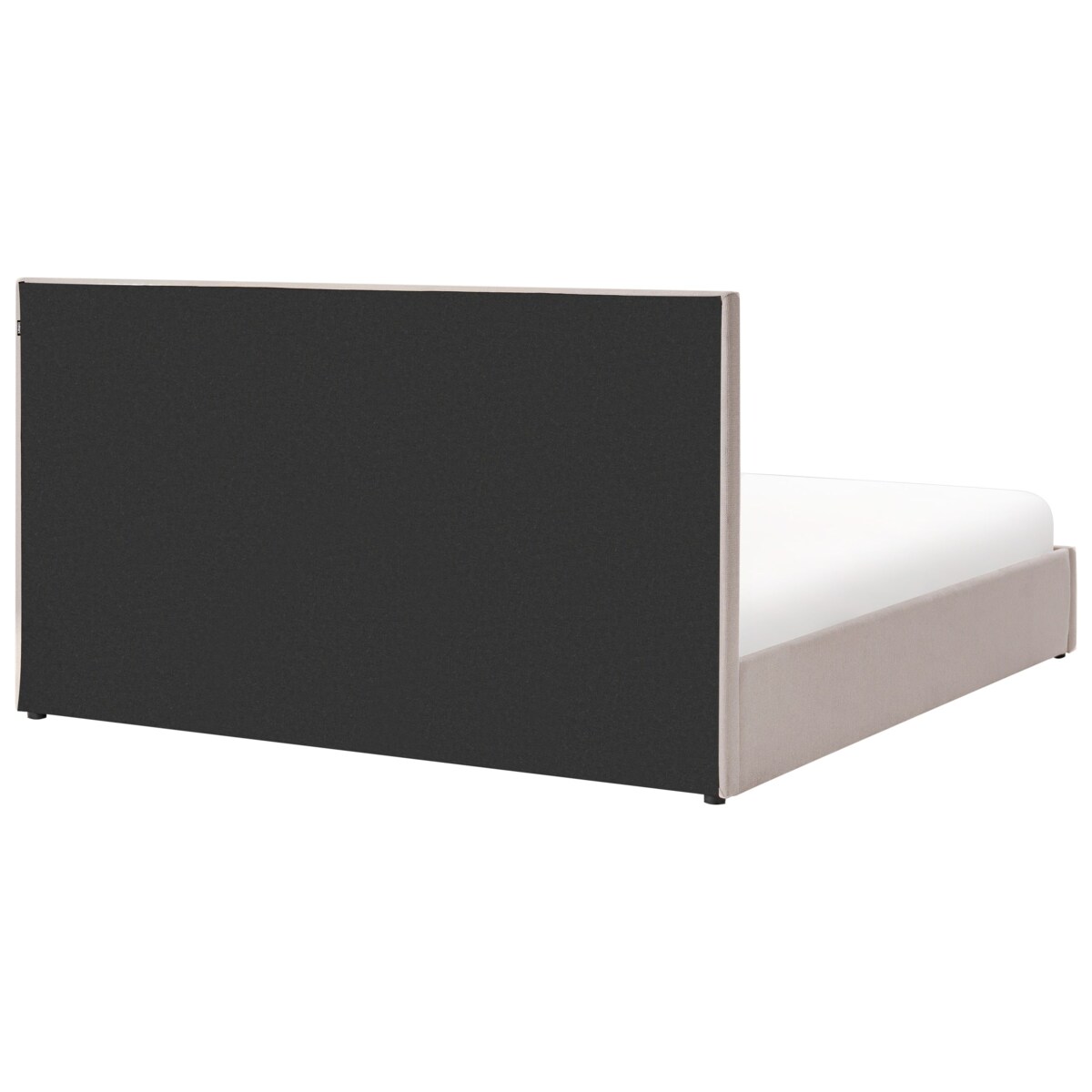 Łóżko z pojemnikiem  QUIBERON 180 x 200 cm Beżowy