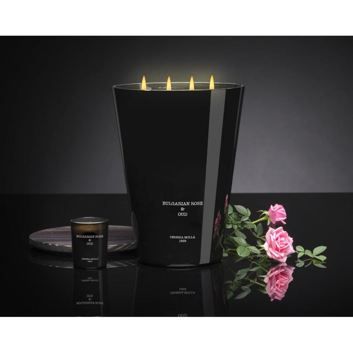 Świeca zapachowa Bulgarian Rose & Oud, 3.5 kg, Cereria Molla