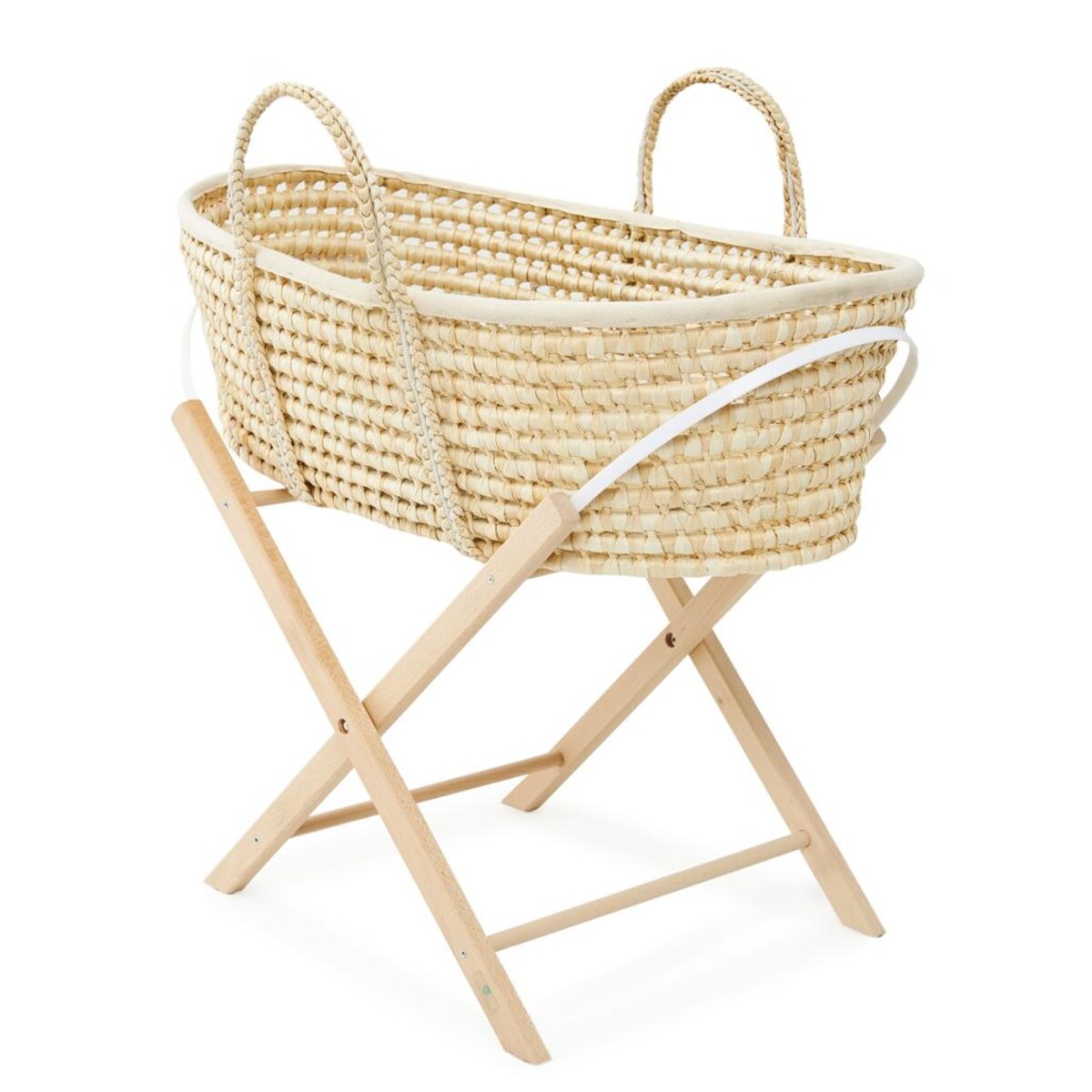 Stojak na kosz Happy Moses - Smart Stand naturalny