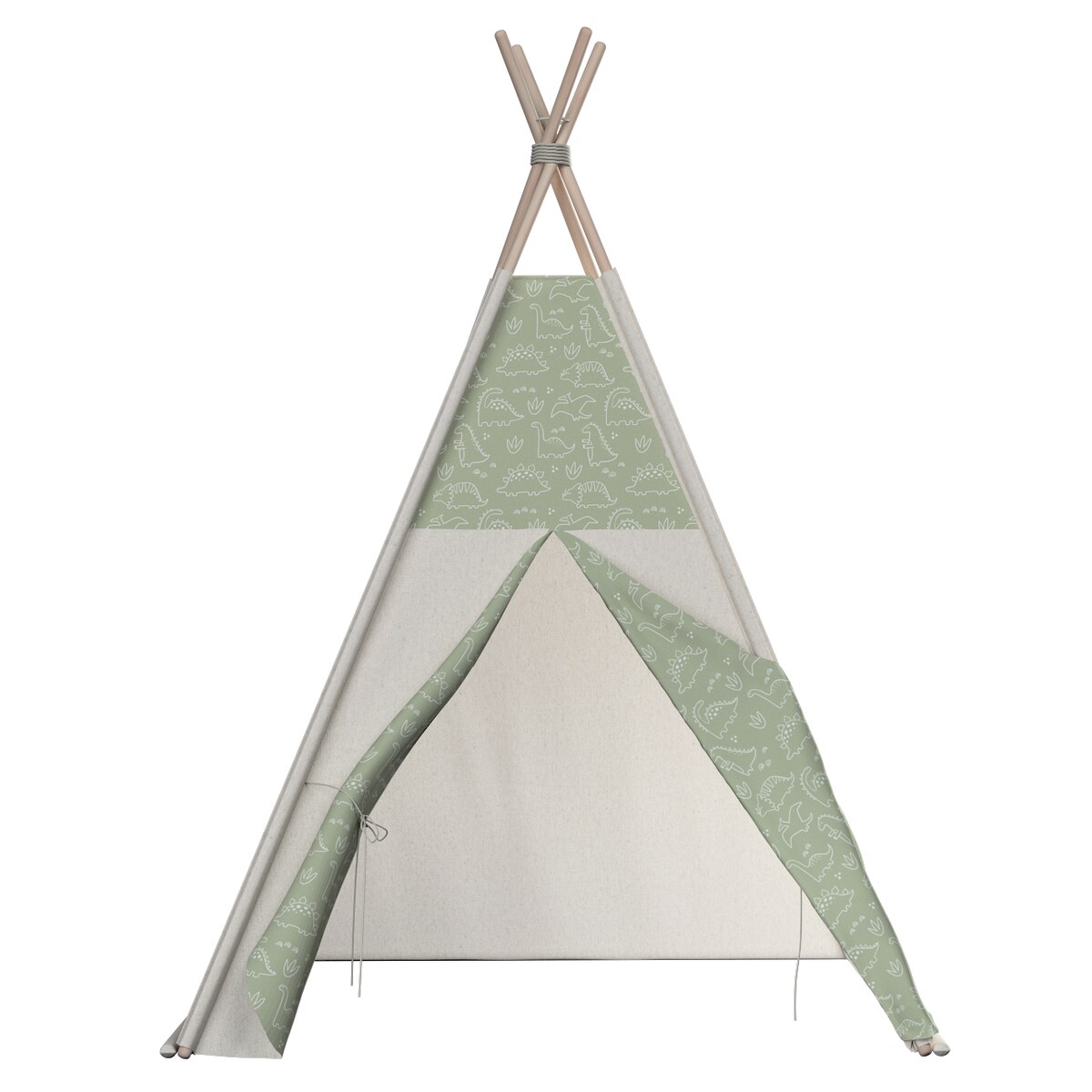 Tipi, zielony, 110 x 110 x 155 cm, Magic Collection