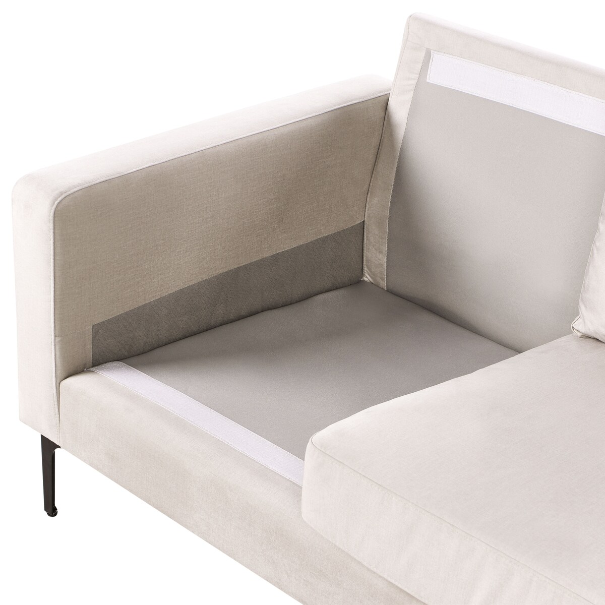 Sofa dla 3 osób GAVLE Jasnobeżowy