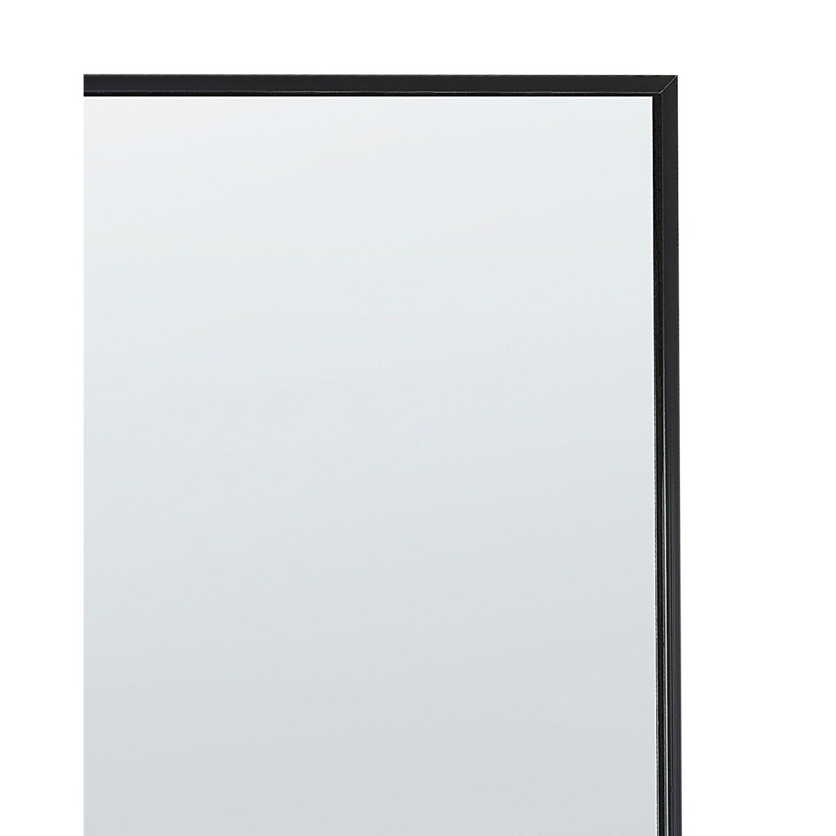 Lustro stojące 50 x 156 cm czarne BEAUVAIS