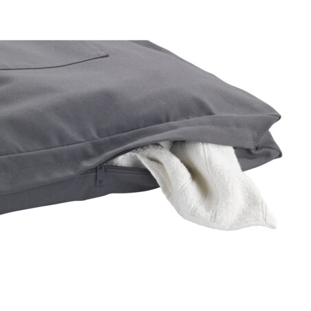 Torba na pranie, ubrania CANGURO GREY, zawieszana na drzwi, WENKO