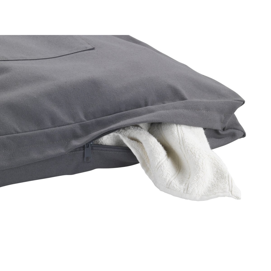 Torba na pranie, ubrania CANGURO GREY, zawieszana na drzwi, WENKO