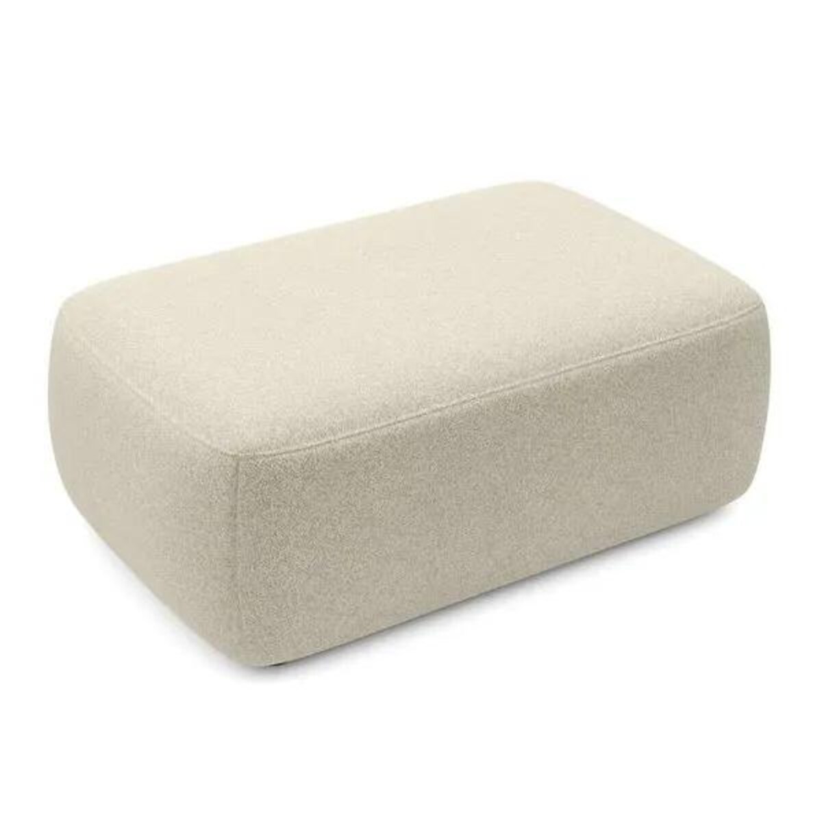 Pufa prostokątna BELLA beżowa