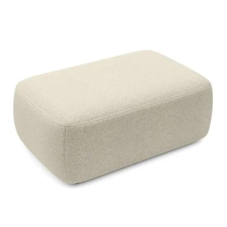 Pufa prostokątna BELLA beżowa