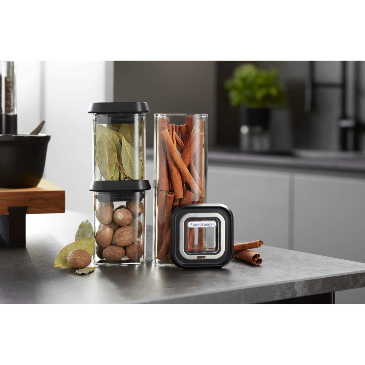 Pojemnik szklany PANTRY 400 ml