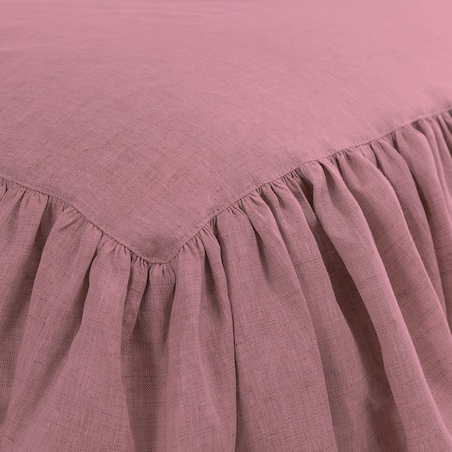 Narzuta na łóżko 160x200 frilly pink 160x210