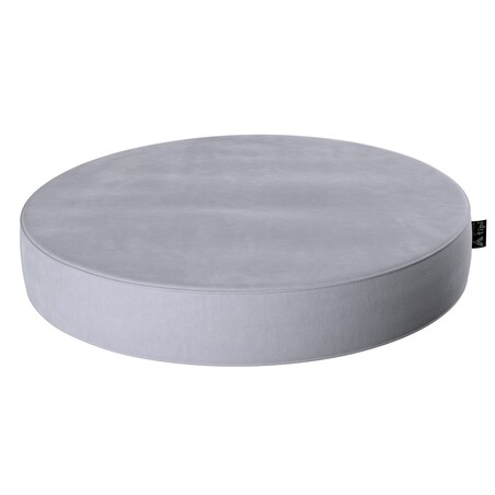 Puf Dot, srebrzysty szary, 60x10cm, Posh Velvet