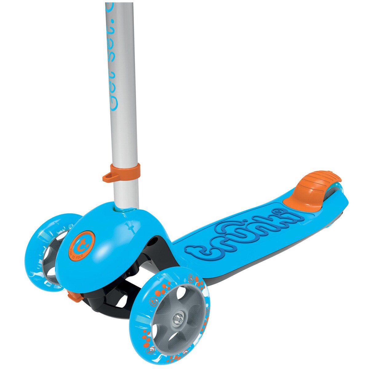 Składana hulajnoga Trunki - niebieska, duża