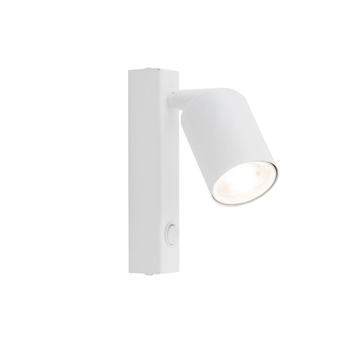 Kinkiet ruchomy z włącznikiem GU10 biały NEX WHITE 11365 TK Lighting nowoczesny loftowy