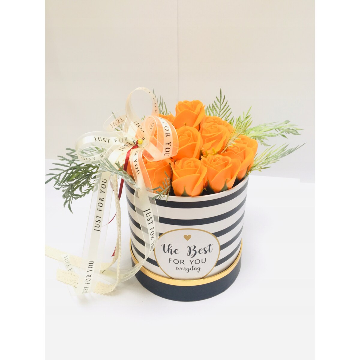 FLOWER BOX DUŻY piękny pachnie kwiaty mydlane na urodziny dzień mamy 18