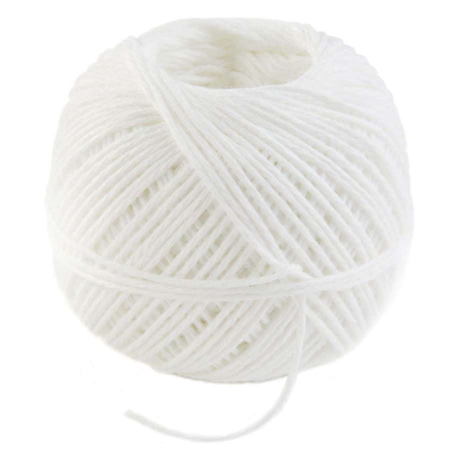 Zestaw 2 sznurków wędliniarskich FILIO Biały