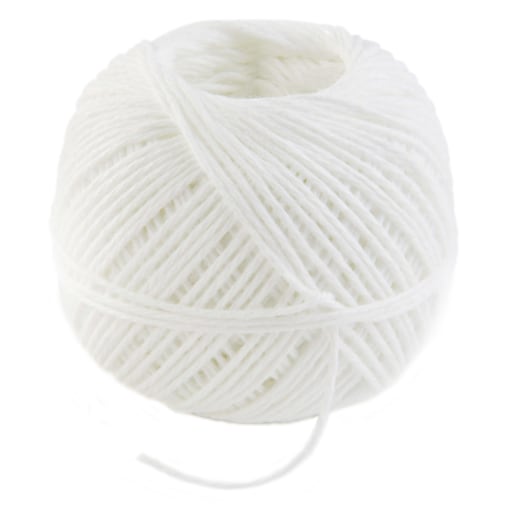 Zestaw 2 sznurków wędliniarskich FILIO Biały