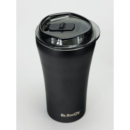 Kubek termiczny na kawę Dr.Bacty Apollo 2.0 - 360 ml - Kangchenjunga - Black Matt