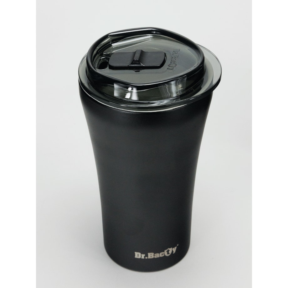 Kubek termiczny na kawę Dr.Bacty Apollo 2.0 - 360 ml - Kangchenjunga - Black Matt