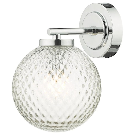 Łazienkowy kinkiet ścienny Wayne WAY0750 Dar Lighting kula IP44 chrom
