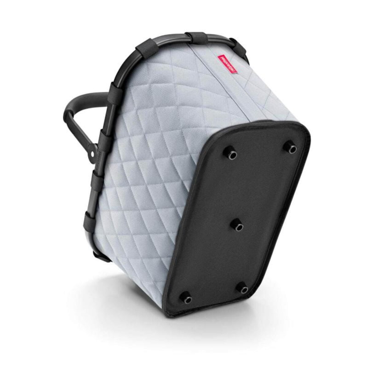 Koszyk carrybag frame rhombus light grey