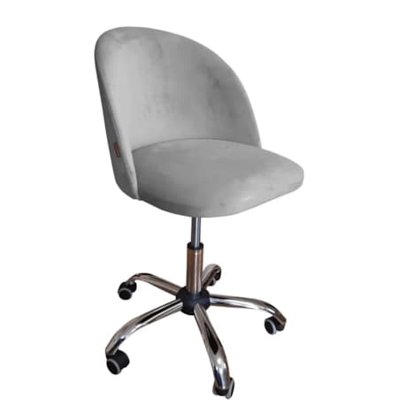 Fotel CLAUDINE VELVET szary