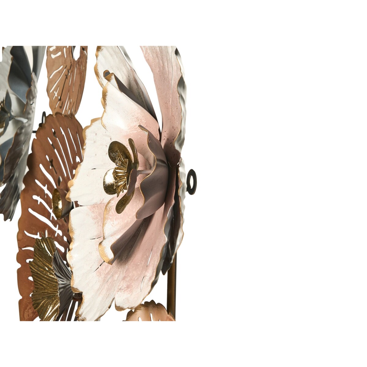 Dekoracja ścienna Kwiat GADOLINIUM Metal 45 cm Kolorowy