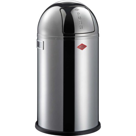 Kosz na śmieci stal nierdz 50l Pushboy Wesco