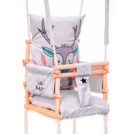 Huśtawka 3w1 rośnie razem z dzieckiem Alwa - jelonek