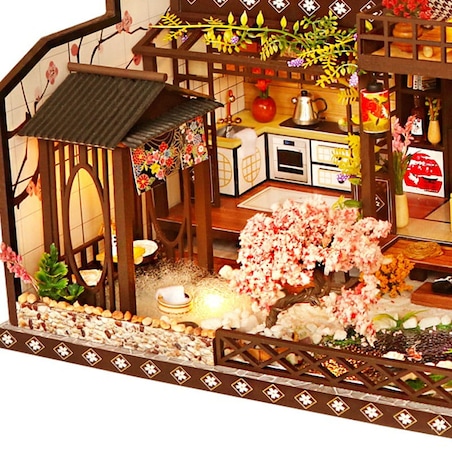 Miniaturowy domek DIY - Pałac Wiecznej Wiosny