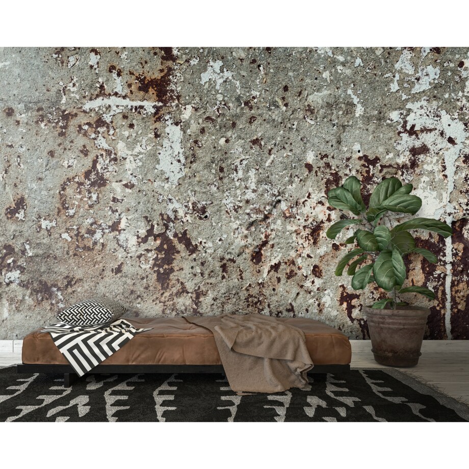Tapeta Rdzawa abstrakcja, 416x254cm