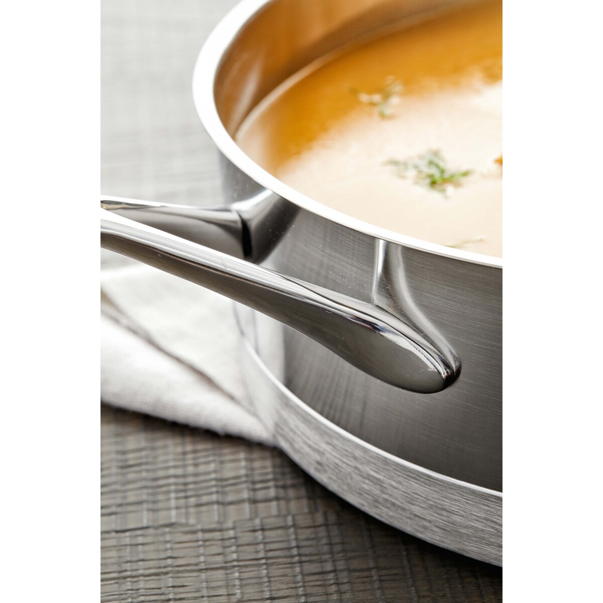 Rondelek niski z 2 uchwytami Demeyere Atlantis 7 - 2.8 ltr