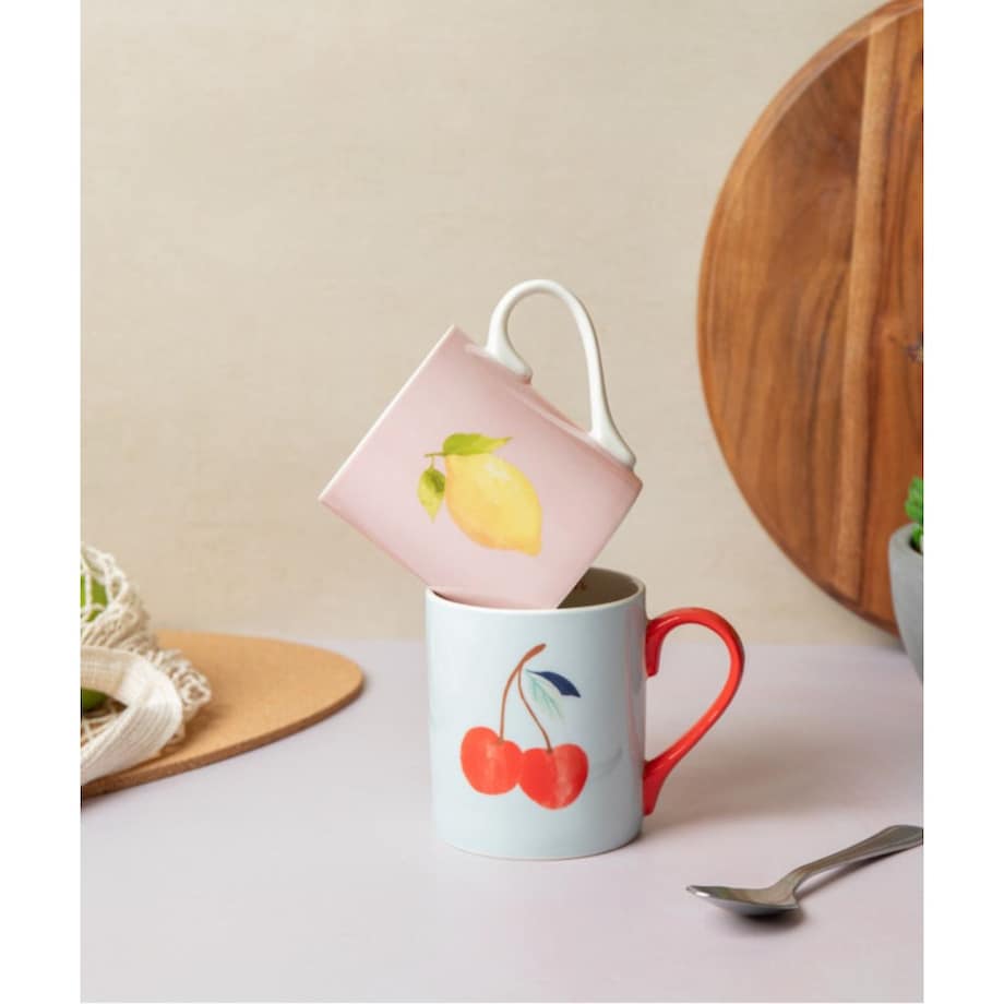 Kubek Porcelanowy Cytryna 280 ml
