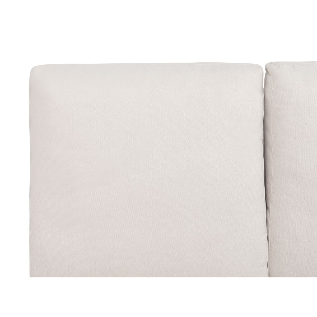 Łóżko tapicerowane 180 x 200 cm beżowe MELLE