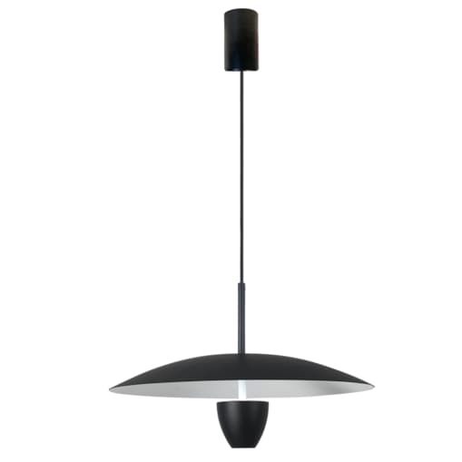 Lampa wisząca Light Prestige Ufo czarny LED CCT 3000K/4000K/6000K (regulowana) 1 szt.