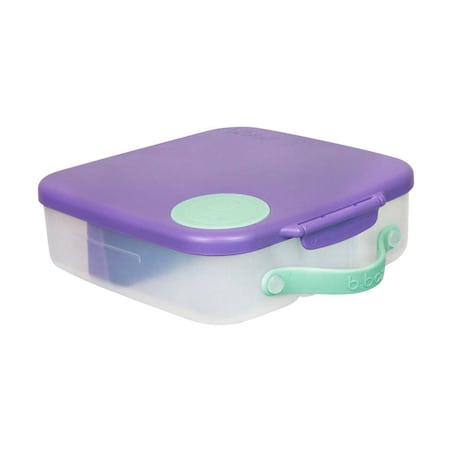 Lunchbox dla dzieci i dorosłych - śniadaniówka z przegródkami i wkładem chłodzącym Lilac Pop, b.box