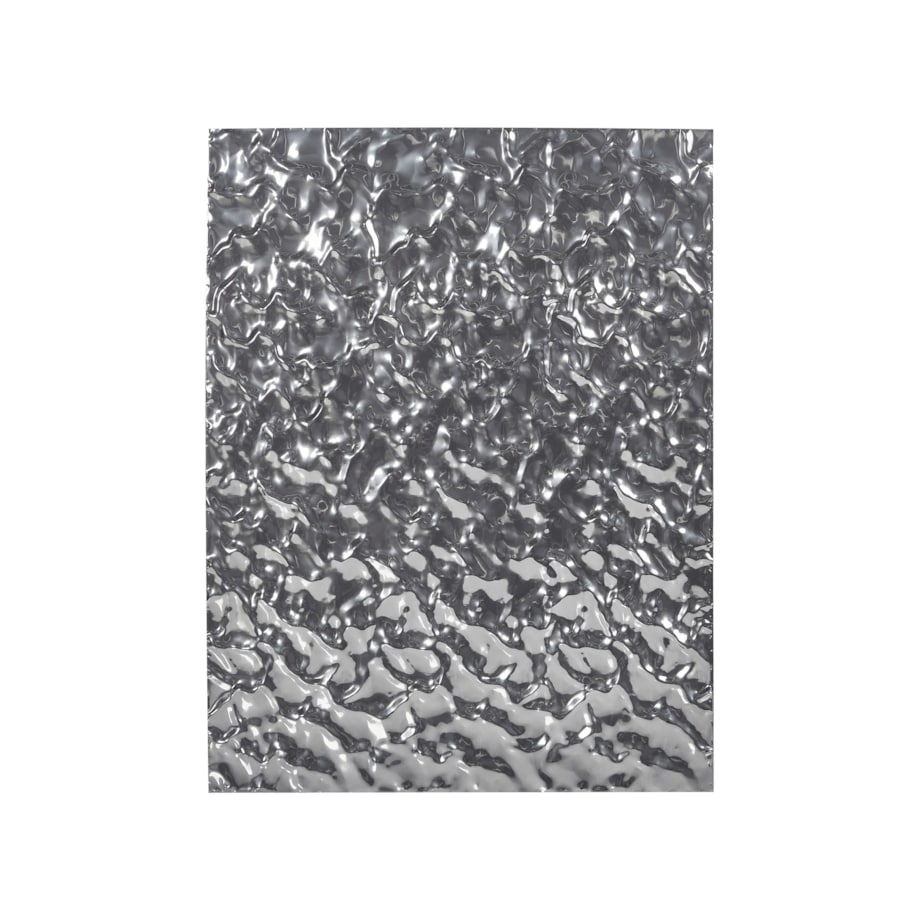 Dekoracja ścienna COIMBRA Metal Srebrny 79 cm