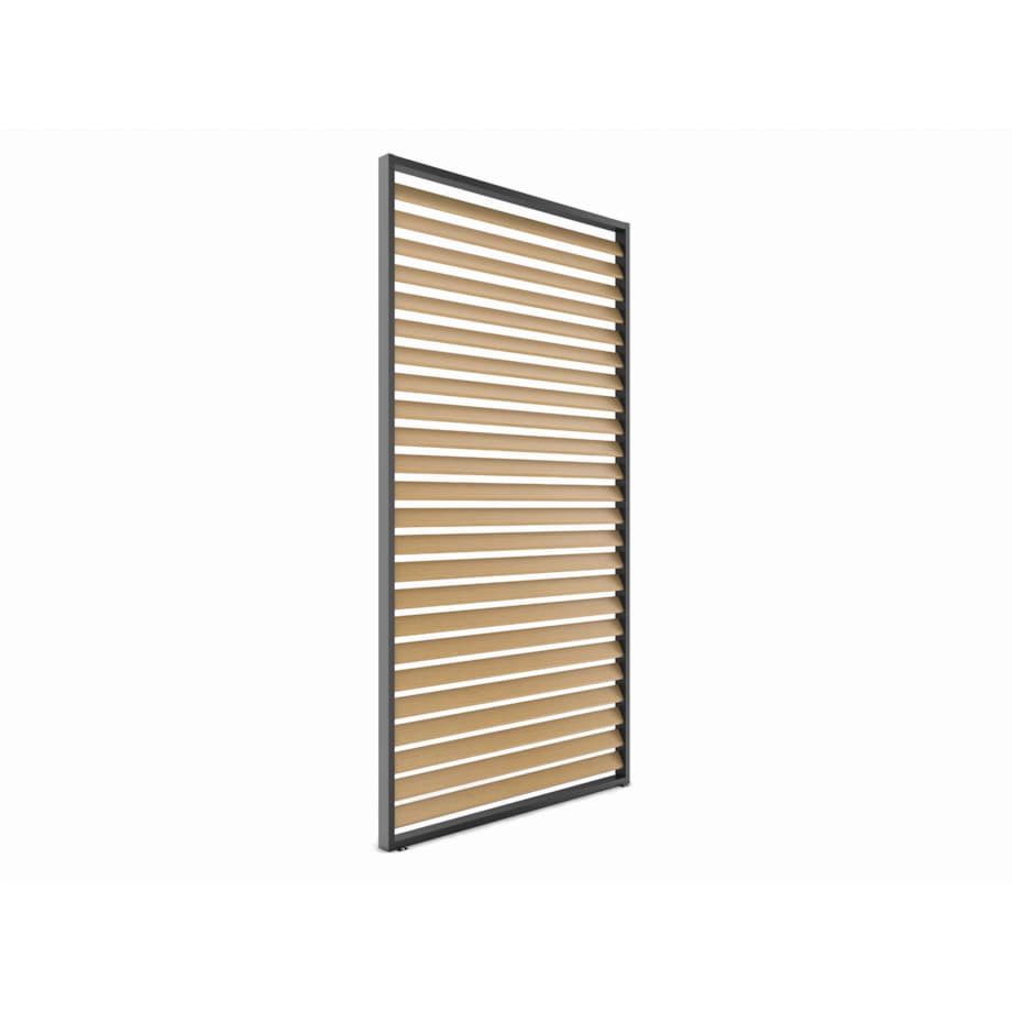 Panel boczny żaluzjowy do pergoli aluminiowy 3m