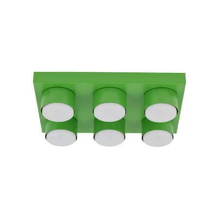 Lampa sufitowa BRIX Green 11288 TK Lighting, nowoczesna zielona