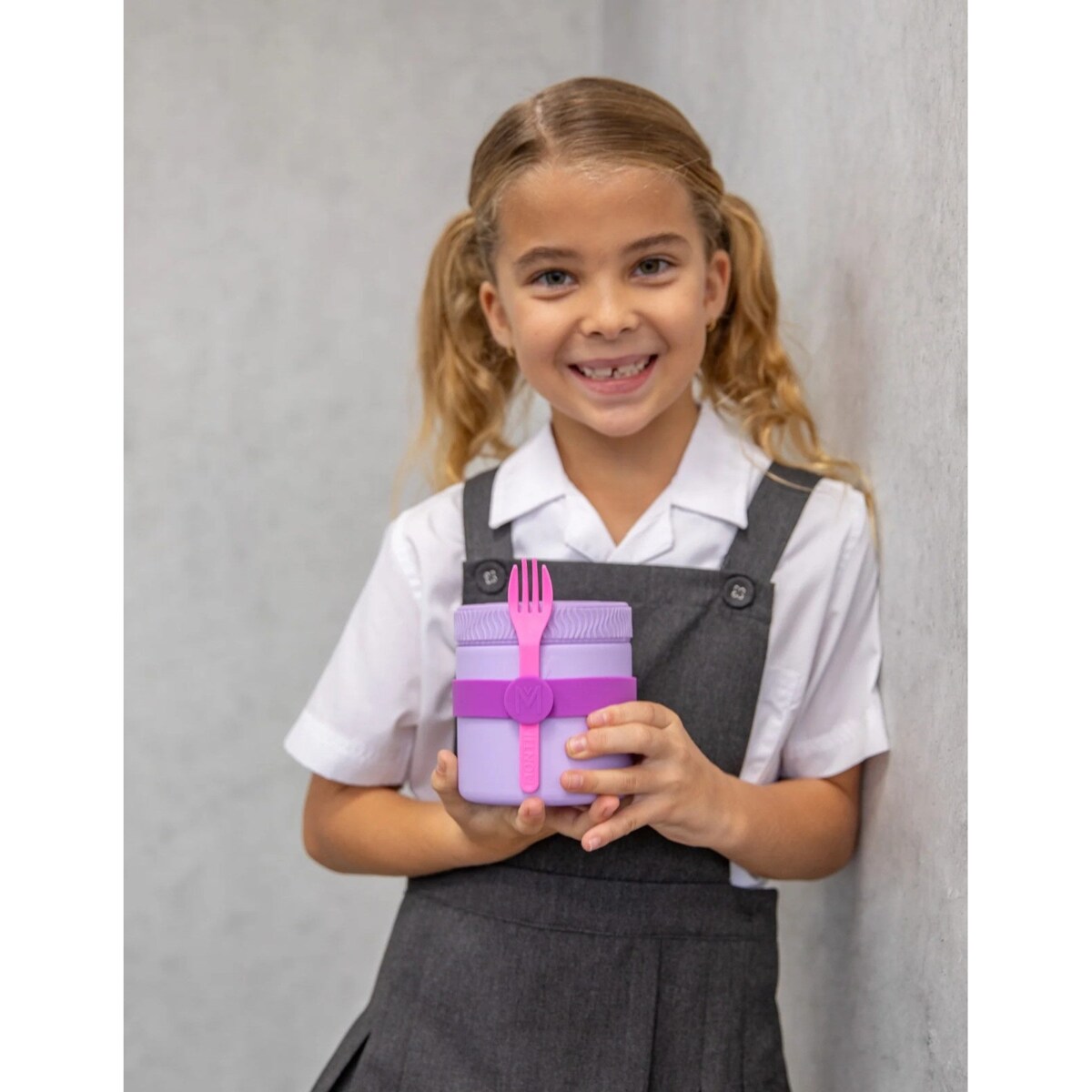 MONTIICO FOOD JAR termos obiadowy dla dzieci 400 ml, Lilac