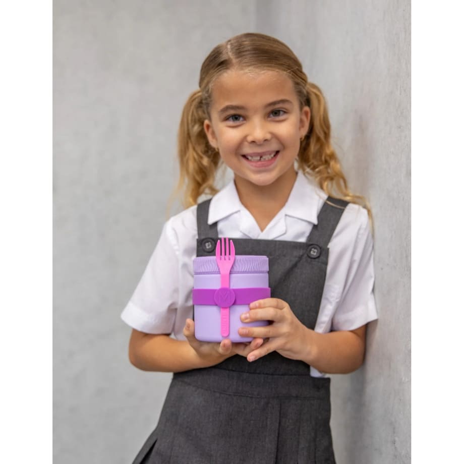 MONTIICO FOOD JAR termos obiadowy dla dzieci 400 ml, Lilac