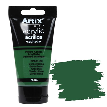 farba akrylowa artix pp631-20 grass green 75ml