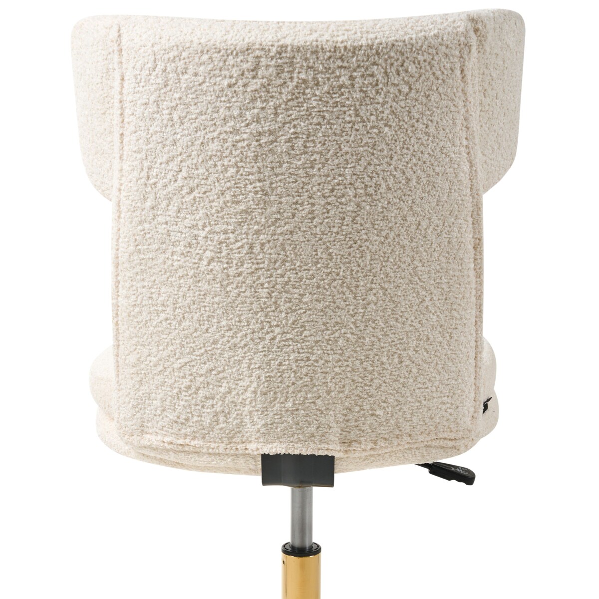 Krzesło obrotowe GRANBY Boucle Złamana biel