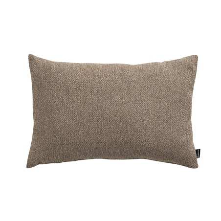 Poszewka Kinga na poduszkę prostokątną 60x40 ciemnobeżowy melanż