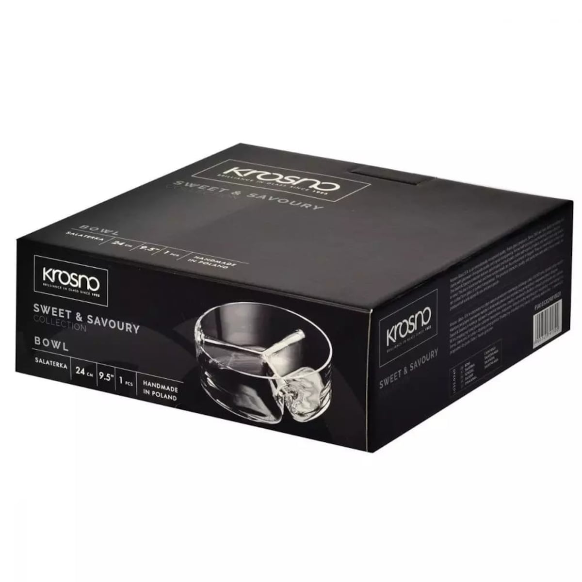 Krosno Salaterka Dzielona na Przekąski Słodycze Orzeszki 24 Sweet&Savoury