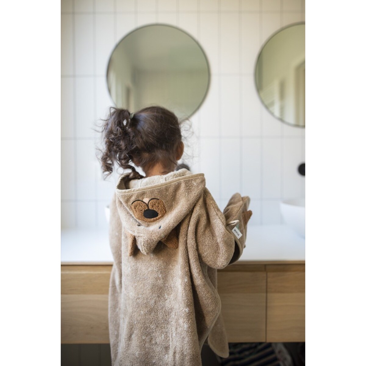 Ponczo Kąpielowe z Kapturem - Pies