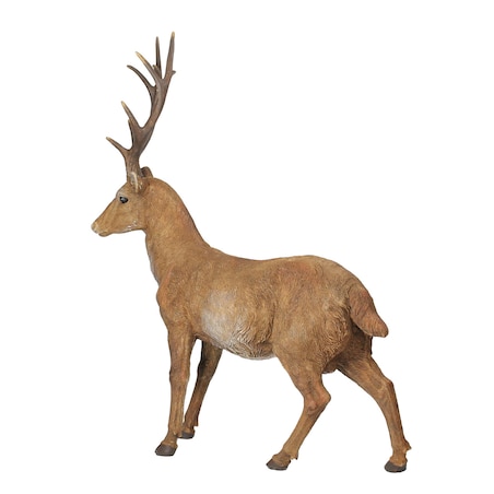 Figurka Deer 56x20x69 cm brown boże narodzenie, święta, świąteczne, brązowy, 56x20x69 cm