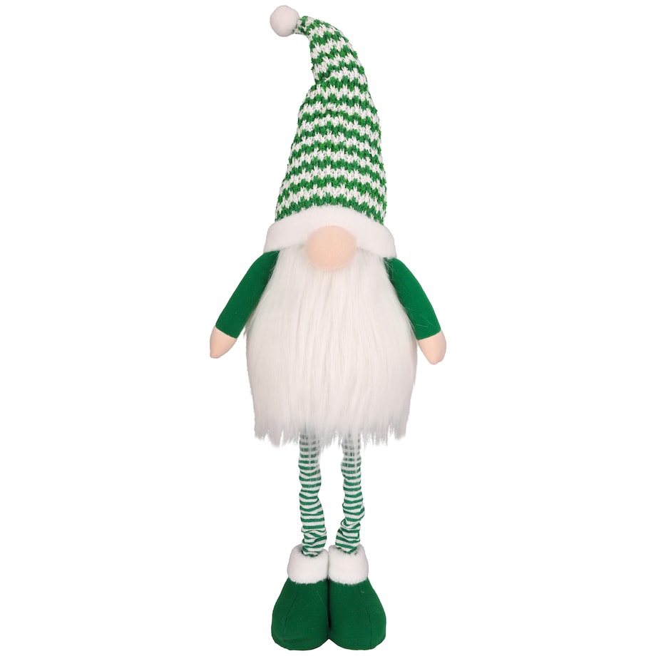 Skrzat świąteczny na teleskopowych nogach ozdoba świecąca na święta