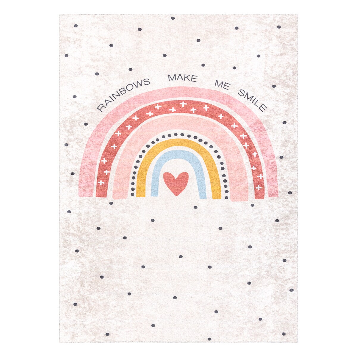 Dywan do prania JUNIOR 51300.802 Tęcza, 120x170 cm