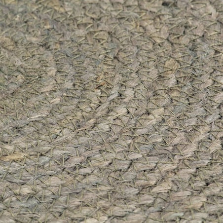 vidaXL Maty na stół, 4 szt., gładkie, szare, 38 cm, okrągłe, juta