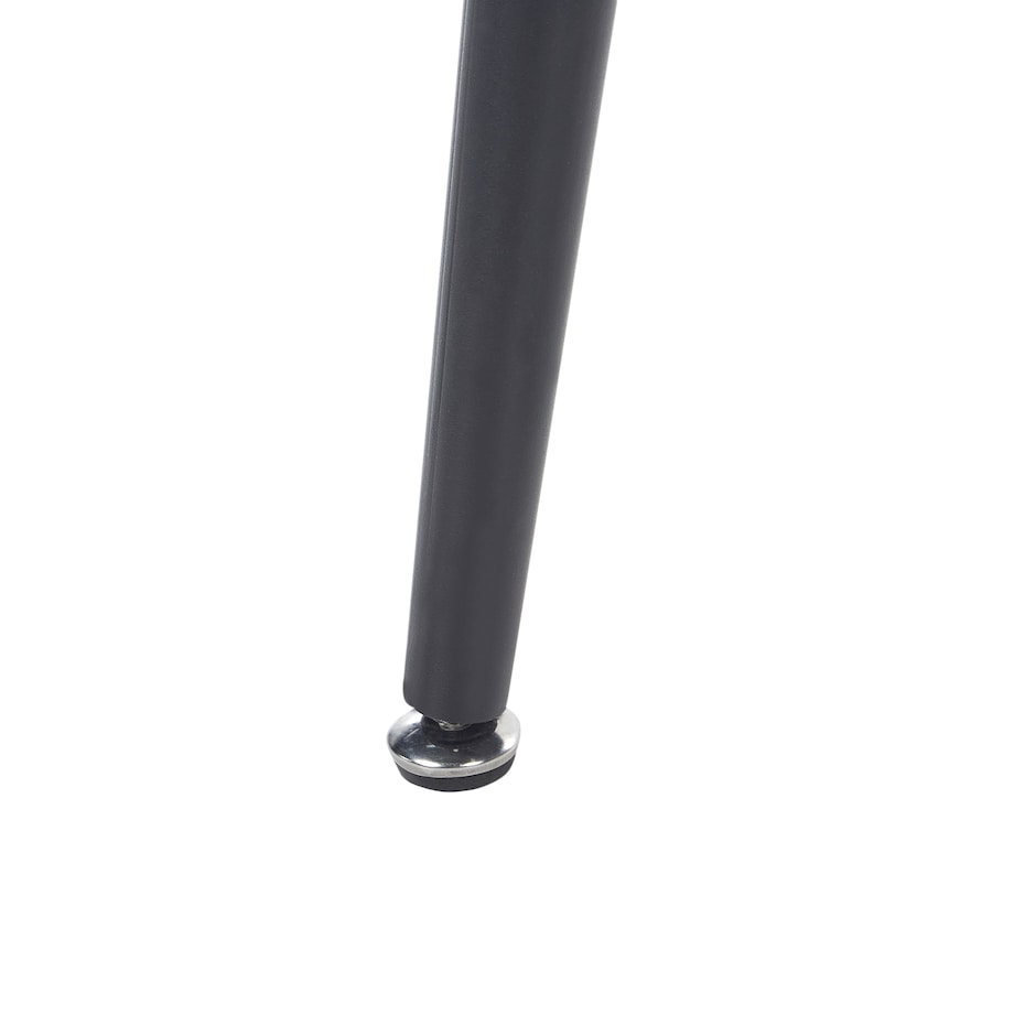 Stół do jadalni EFTALIA Biały marmur 120/150 cm 80 cm